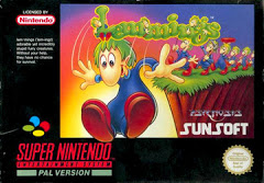 Lemmings (csak a kazetta) - Super Nintendo Entertainment System Játékok