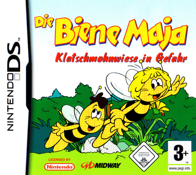 Die Biene Maja Klatschmohnwiese in Gefahr (német)