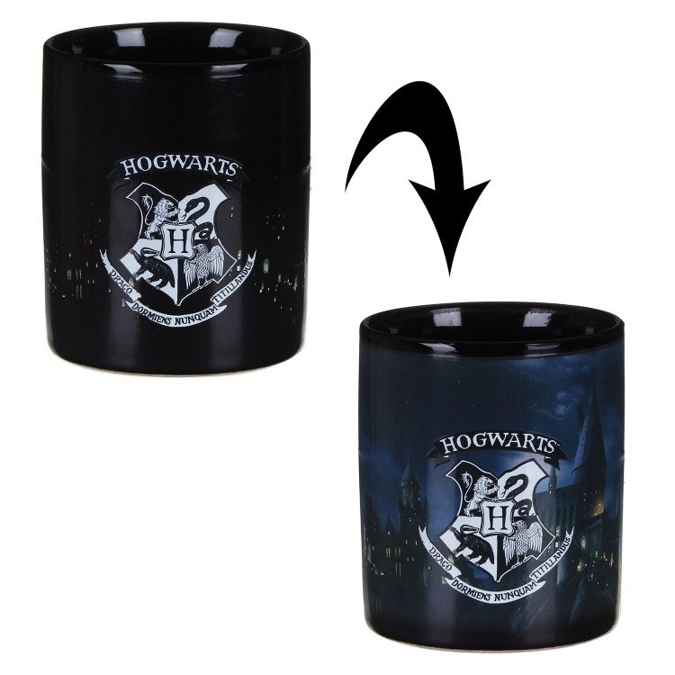 Harry Potter Hogwarts hőre változó bögre