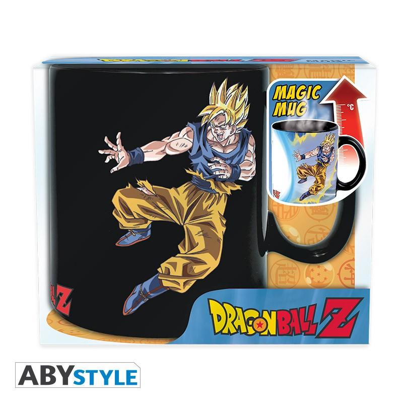DRAGON BALL Mug Heat Change (460 ml) Goku VS Buu - Ajándéktárgyak Bögre
