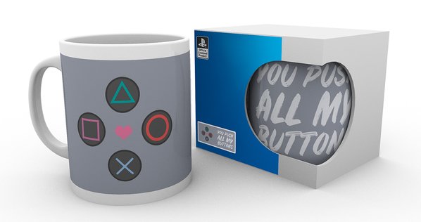 PlayStation You Push All My Buttons bögre