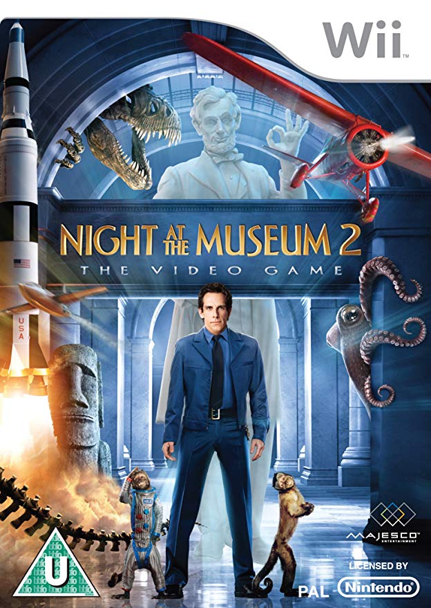 Night At The Museum 2 The Video Game - Nintendo Wii Játékok