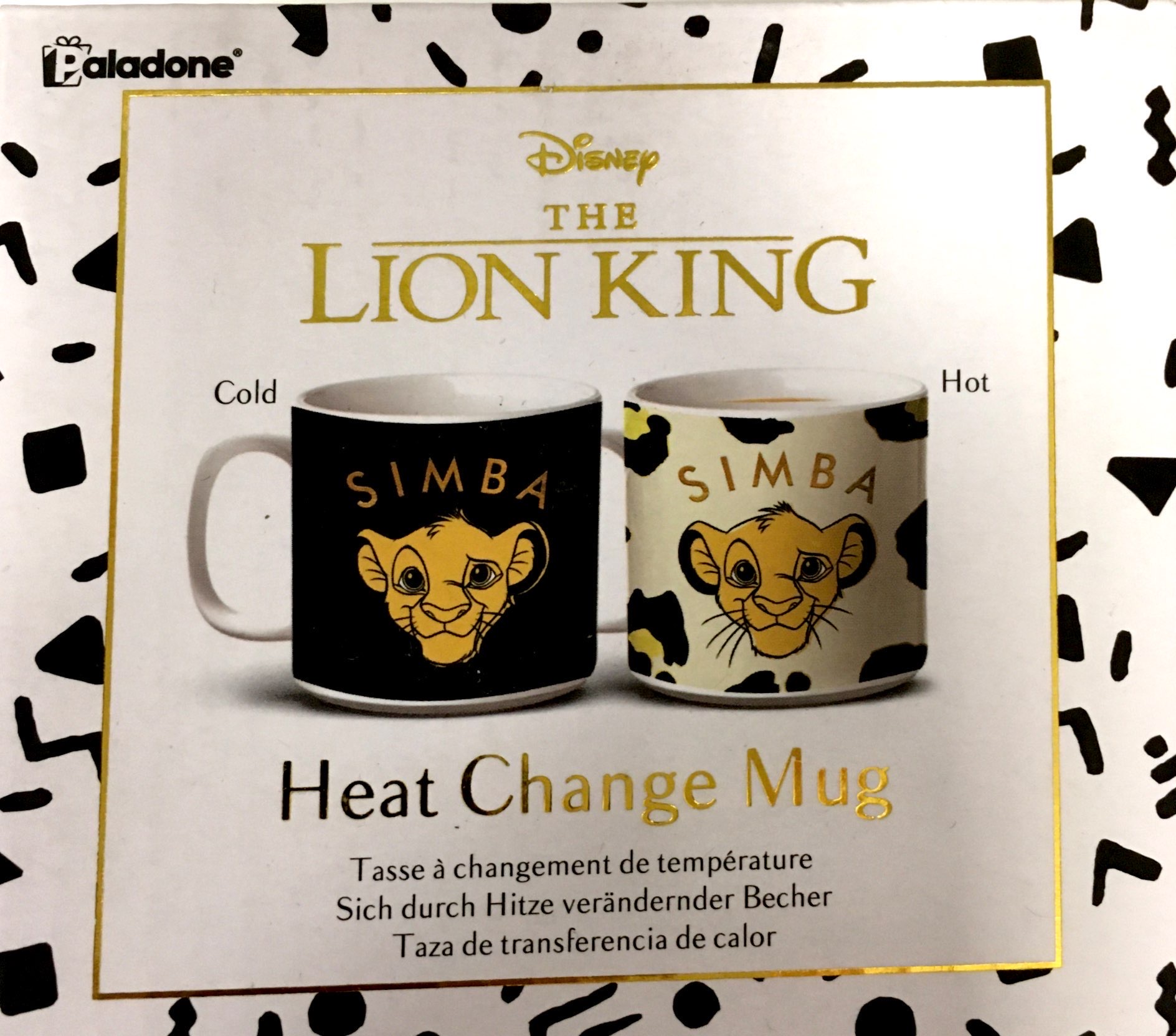 The Lion King Simba hőre változó bögre