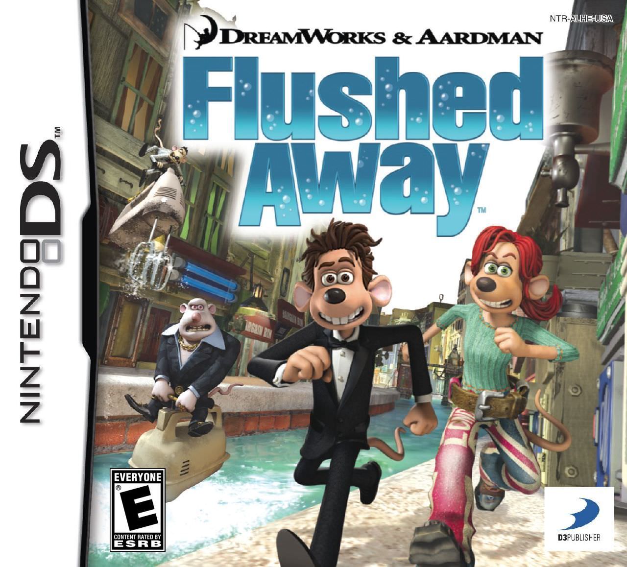 Dreamworks And Aardman Flushed Away - Nintendo DS Játékok