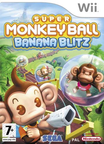 Super Monkey Ball Banana Blitz - Nintendo Wii Játékok