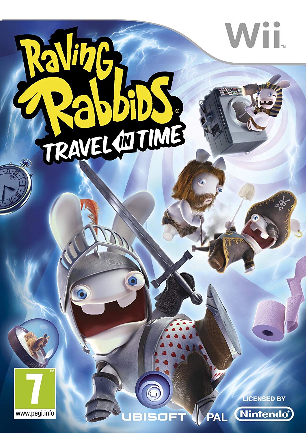 Raving Rabbids Travel in Time - Nintendo Wii Játékok