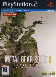 Metal Gear Solid 3 Snake Eater Steelbook Edition
