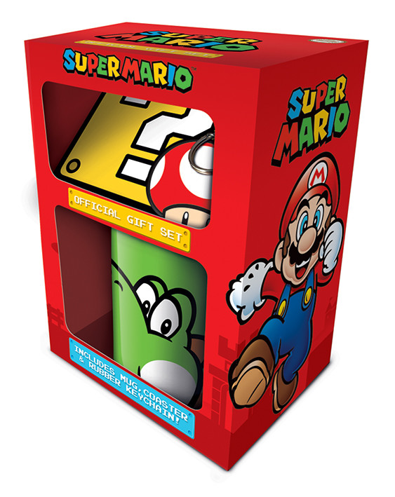 Super Mario Yoshi ajándékcsomag - Ajándéktárgyak Bögre