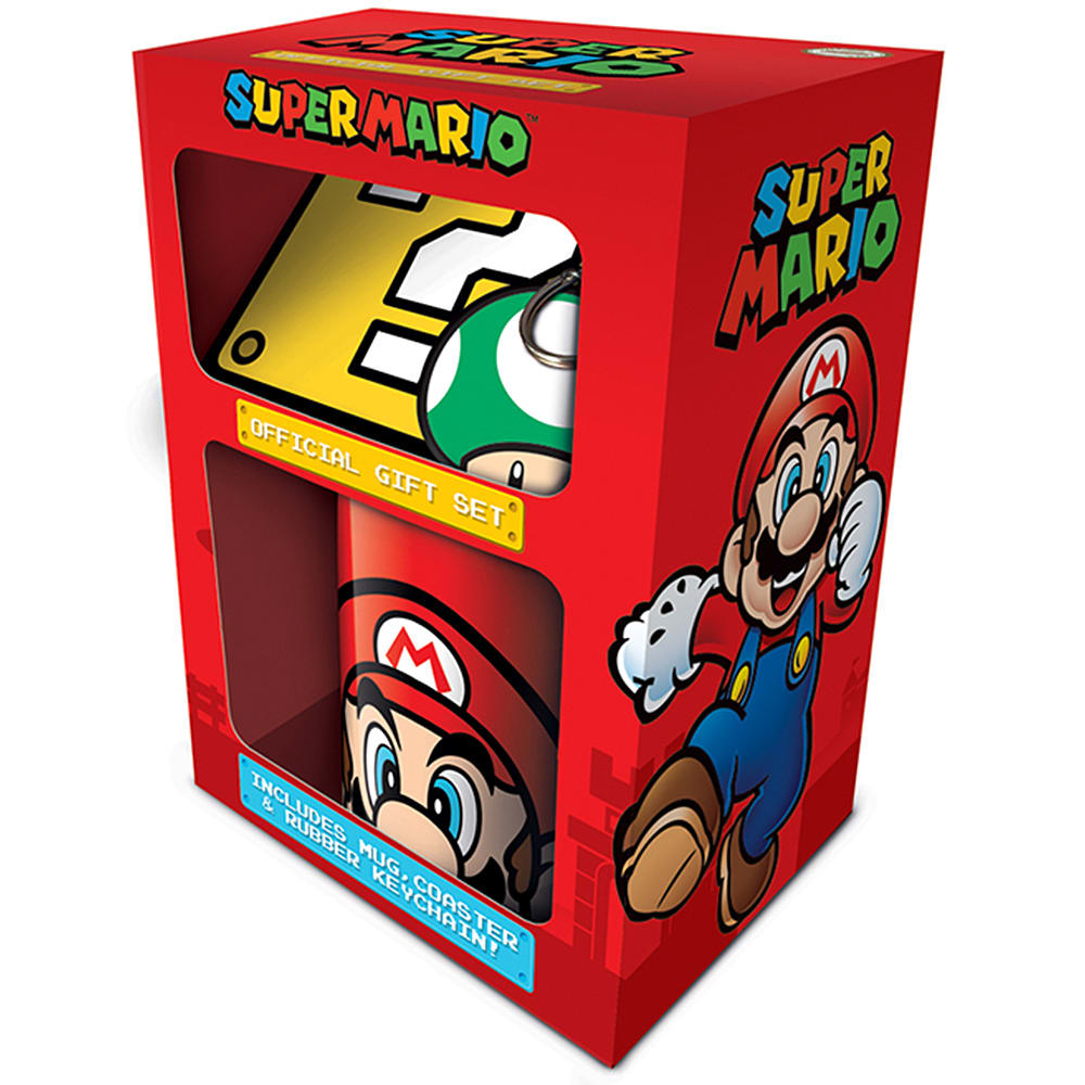 Super Mario Mario ajándékcsomag - Ajándéktárgyak Bögre