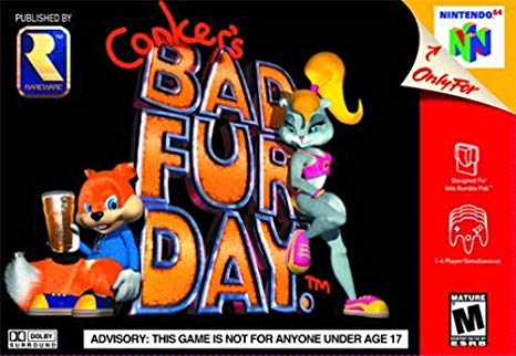 Conkers Bad Fur Day (NTSC, CIB)