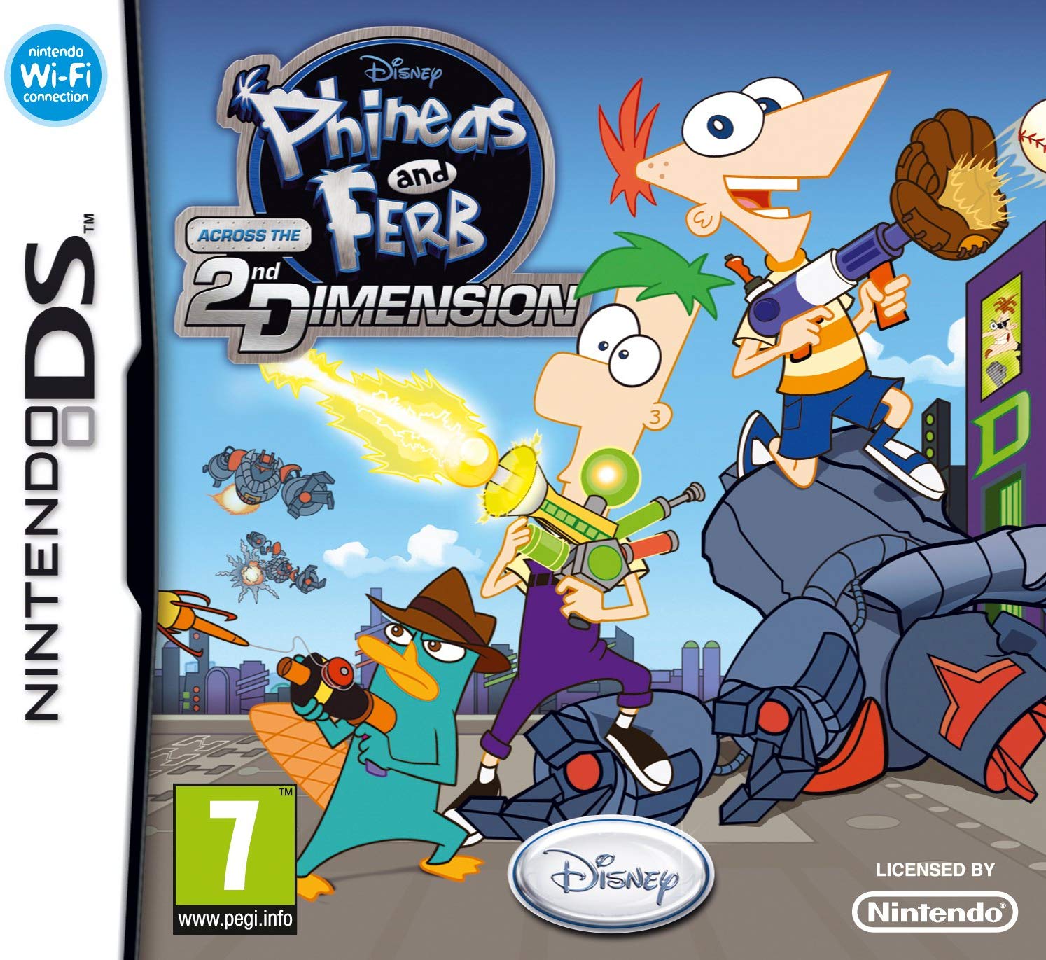 Phineas And Ferb Across The 2nd Dimension - Nintendo DS Játékok
