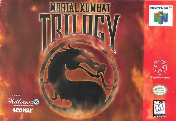 Mortal Kombat Trilogy (NTSC, kiskönyv nélkül) - Nintendo 64 Játékok