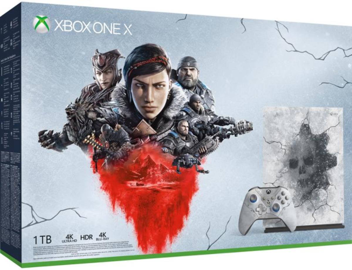 Microsoft Xbox One X 1TB Gears 5 Limited Edition (doboz nélkül) - Xbox One Gépek