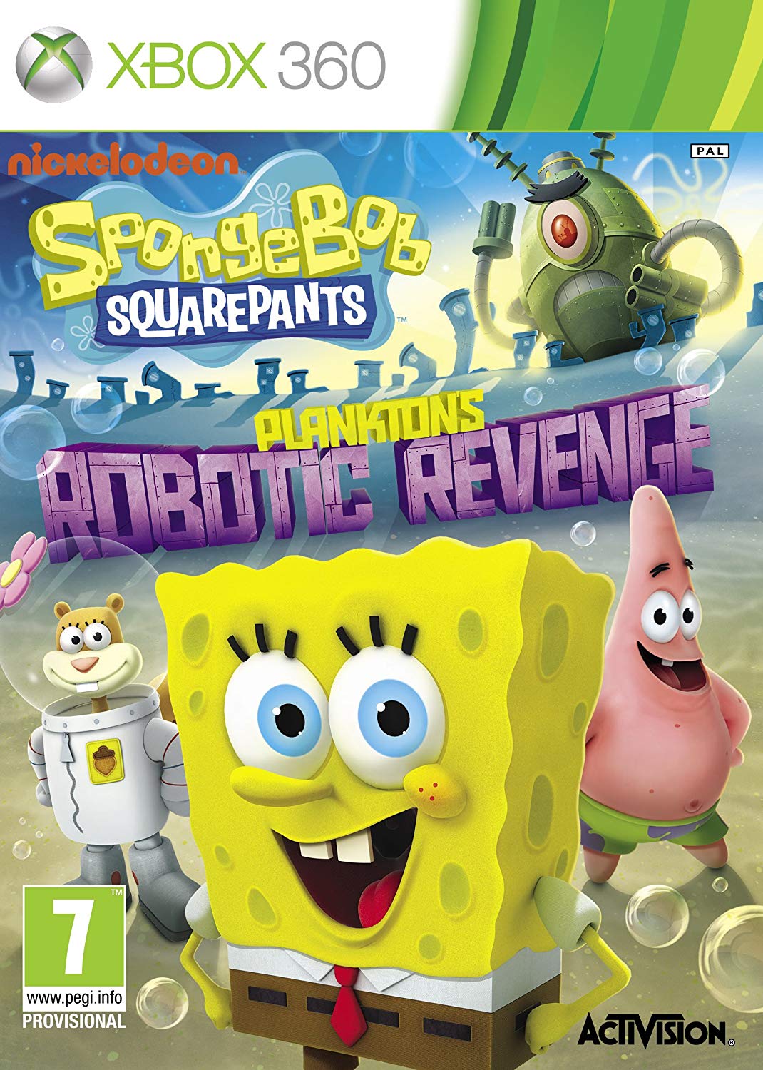 Nickelodeon Spongebob Squarepants Planktons Robotic Revenge - Xbox 360 Játékok