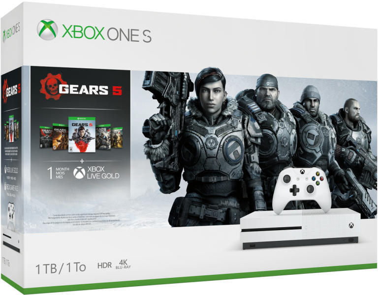 Xbox One S 1TB + Gears 5 - Xbox One Gépek