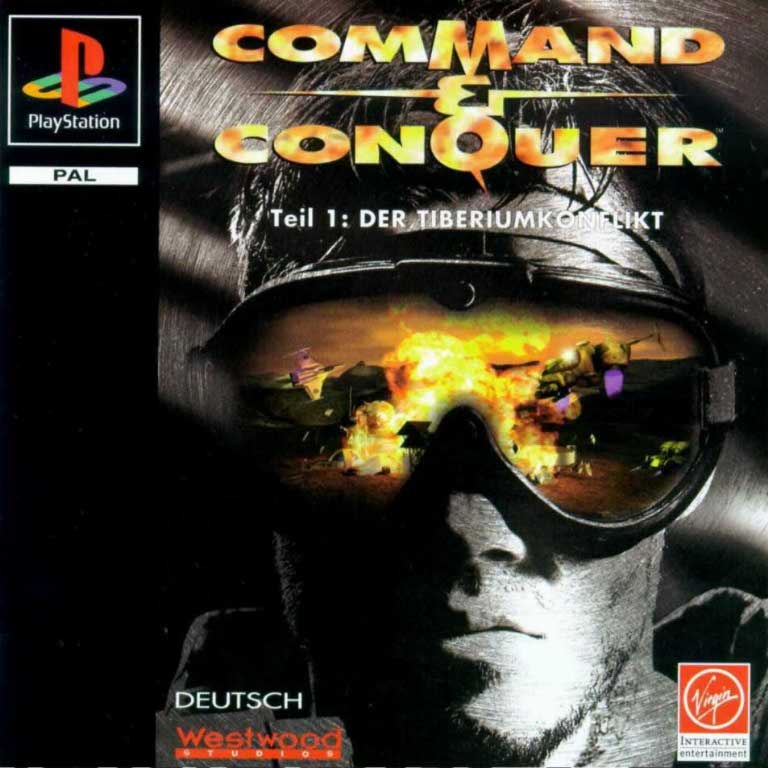 Command and Conquer Der Tiberiumkonflikt (német) - PlayStation 1 Játékok