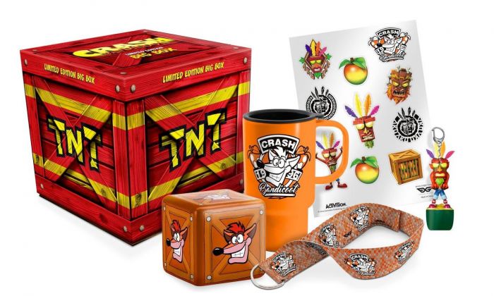 Crash Bandicoot Limited Big Box - Ajándéktárgyak Ajándéktárgyak