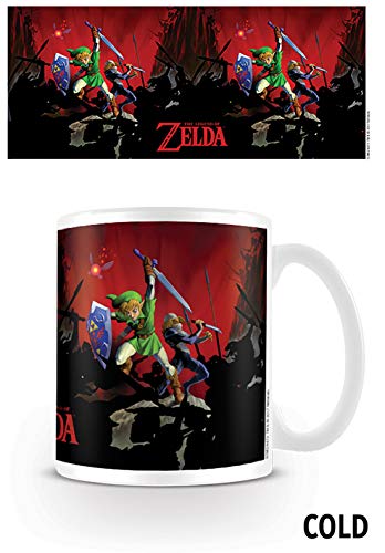 The Legend of Zelda hőre változó bögre (330ml)