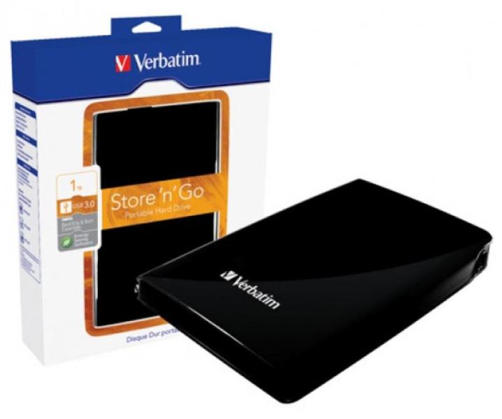 Verbatim Store n Go 2.5 1TB külső merevlemez (53023)