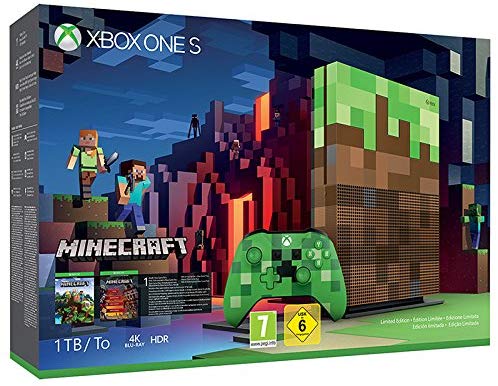 Microsoft Xbox One S 1TB Minecraft Limited Edition