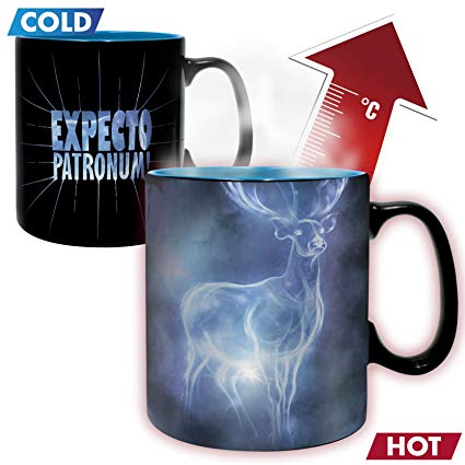 Harry Potter Expecto Patronum hőre változó bögre (460ml)