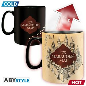 Harry Potter The Marauders Map hőre változó bögre (460ml)