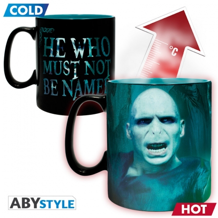 Harry Potter He Who Must Not Be Named Voldemort hőre változó bögre (460ml)