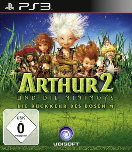 Arthur and the Revenge of Maltazard (német borító)