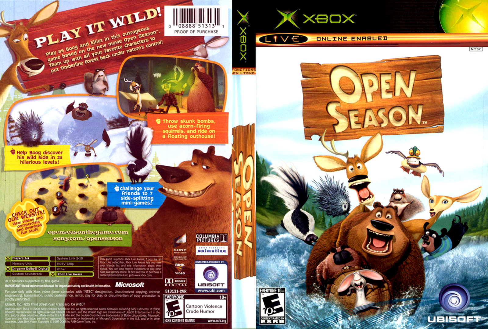 Open Season - Xbox Classic Játékok