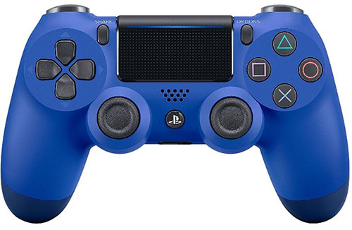 PS4 Dualshock 4 V2 Wireless Controller Wave Blue - PlayStation 4 Kontrollerek