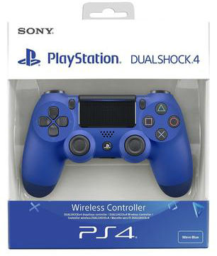PS4 Dualshock 4 V2 Wireless Controller Wave Blue - PlayStation 4 Kontrollerek