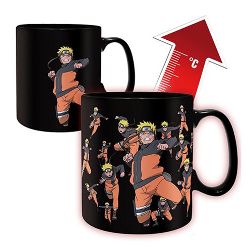 Naruto Shippuden Magic Mug hőre változó bögre Naruto - Ajándéktárgyak Bögre
