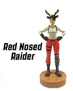 Fortnite Stampers Red Nosed Raider minifigura (8cm) - Figurák Akciófigurák