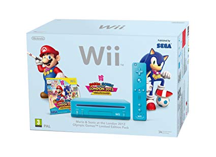Nintendo Wii Mario and Sonic at the London 2012 Olympic Games Limited Edition Pack