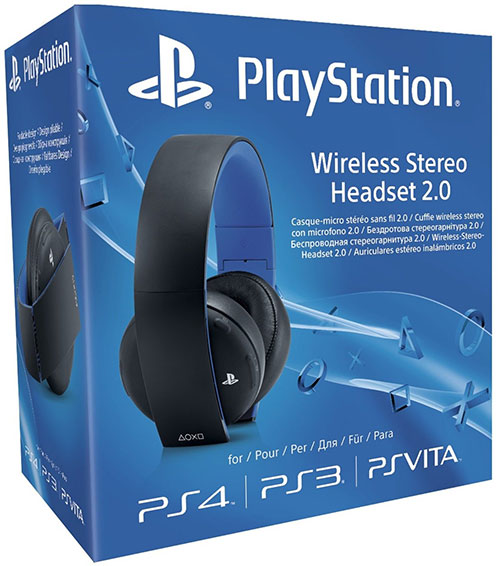 Sony Playstation 4 2.0 Wireless Surround Headset 7.1 - PlayStation 4 Kiegészítők