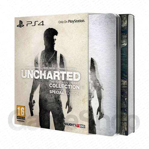 Uncharted The Nathan Drake Collection Special Edition (német borító) - PlayStation 4 Játékok