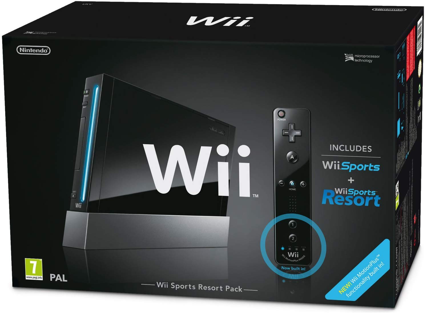 Nintendo Wii (Black, dobozos) - Nintendo Wii Gépek