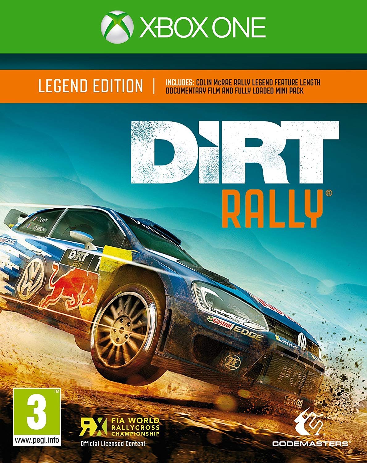 Dirt Rally - Xbox One Játékok