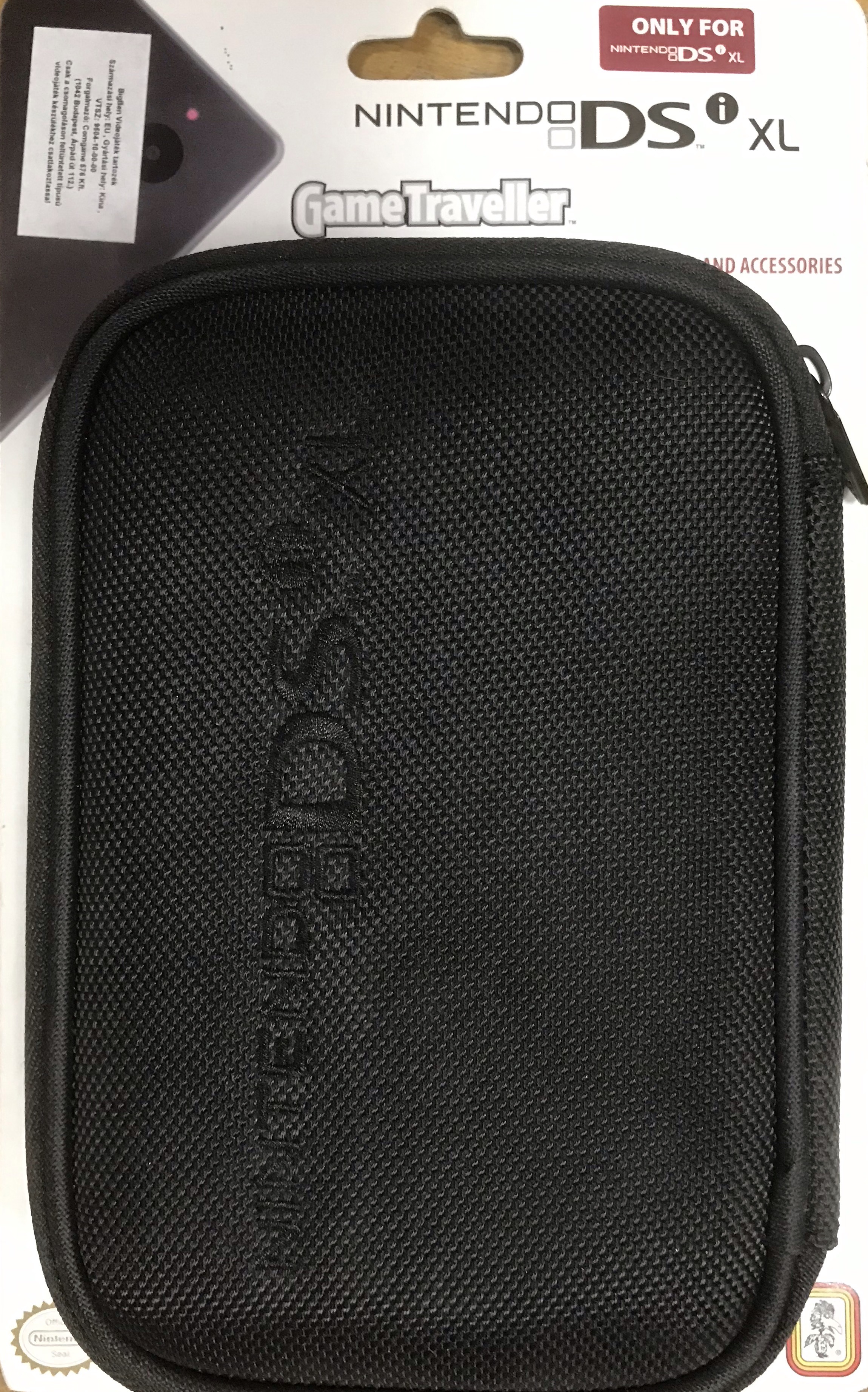 Nintendo DS XL Game Traveller (Fekete)
