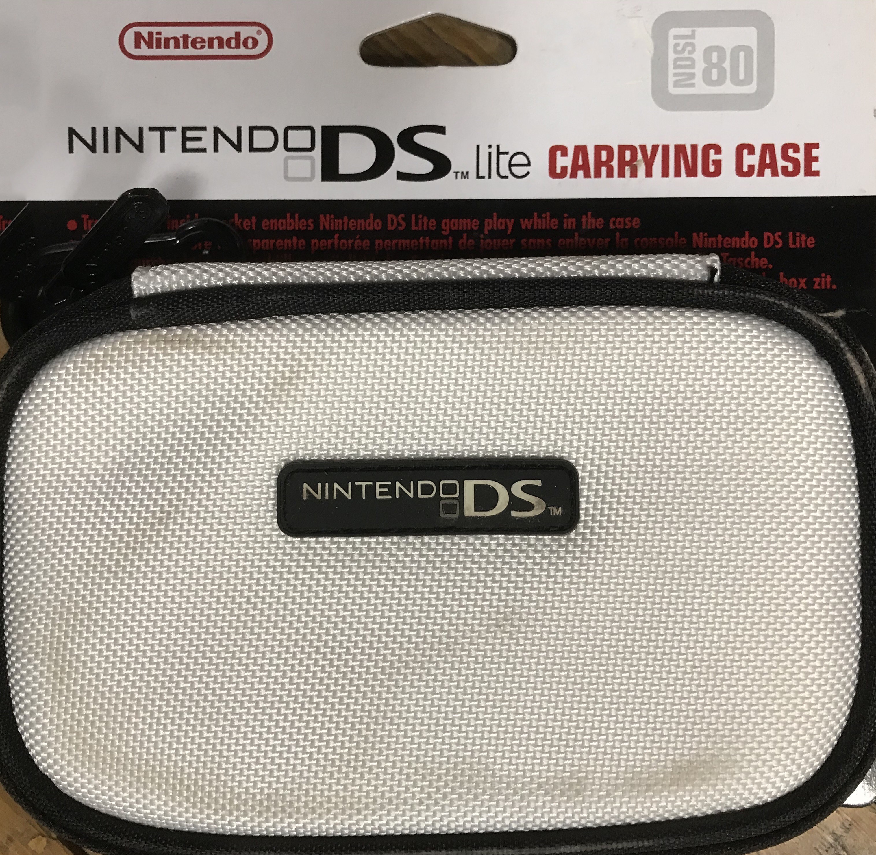 Nintendo DS Light Carrying Case NDSL 80 (Fehér) - Nintendo DS Kiegészítők