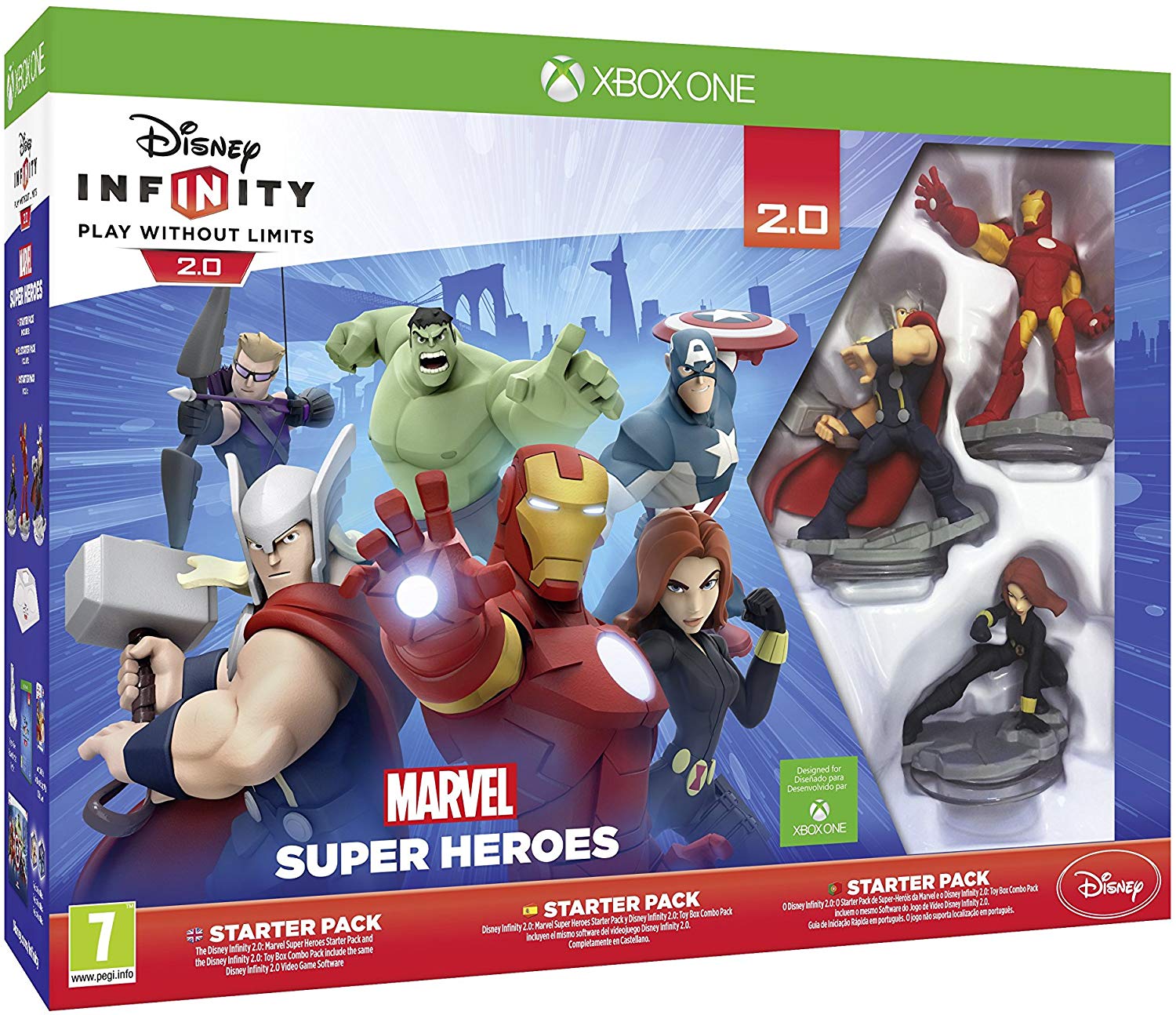 Disney Infinity 2.0 Marvel Super Heroes Starter Pack - Xbox One Játékok