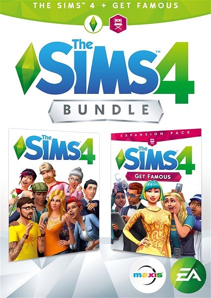 The Sims 4 + Get Famous Bundle - Számítástechnika Játékok