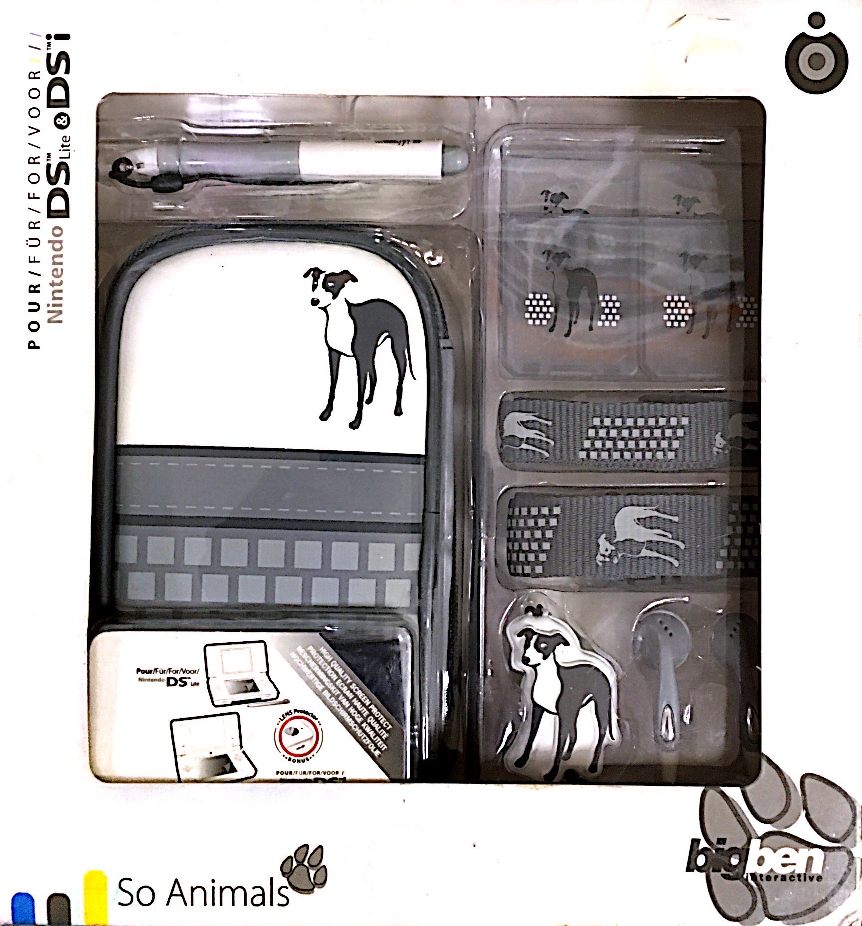Big Ben So Animals Starter Kit Nintendo DS Lite & DSi konzolokhoz (kutyás)