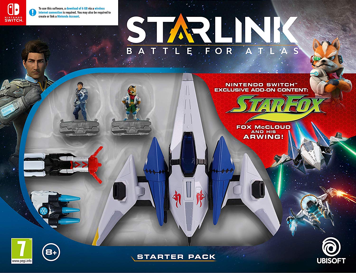 Starlink Battle for Atlas Starter Pack (exkluzív Starfox figurával)