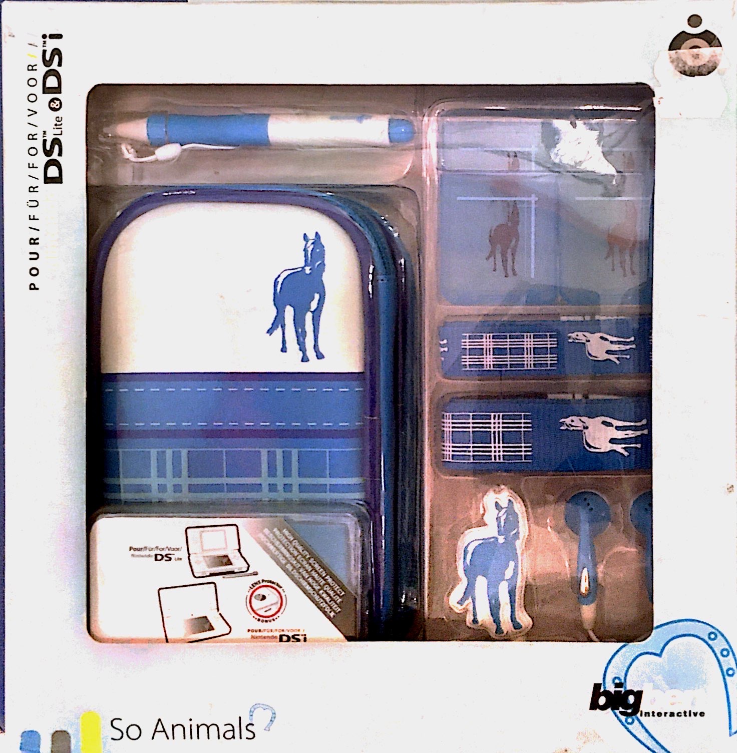 Big Ben So Animals Starter Kit Nintendo DS Lite & DSi konzolokhoz (lovas)