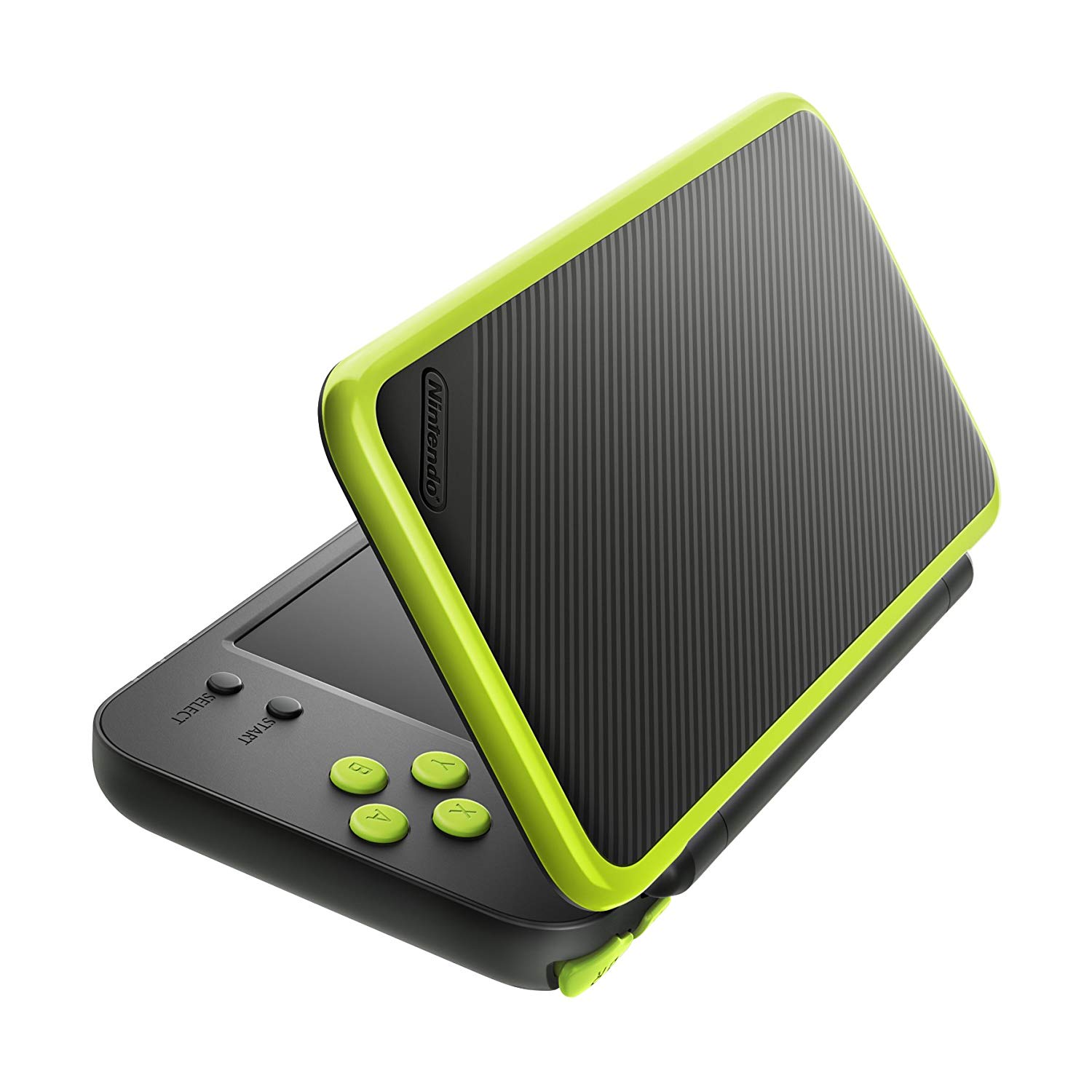 New Nintendo 2DS XL Fekete-Zöld (újszerű) - Nintendo 3DS Gépek