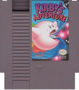 Kirbys Adventure (német, csak kazetta + ajándék porvédő) - Nintendo Entertainment System Játékok