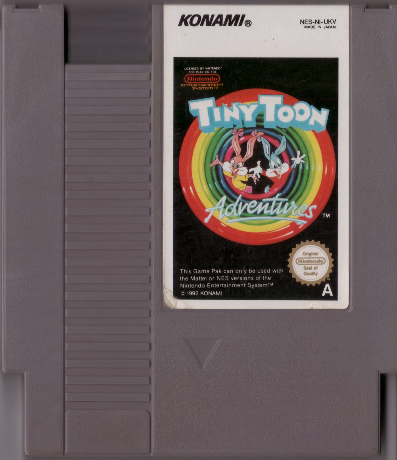 Tiny Toon Adventures (német, csak kazetta + ajándék eredeti porvédő) - Nintendo Entertainment System Játékok
