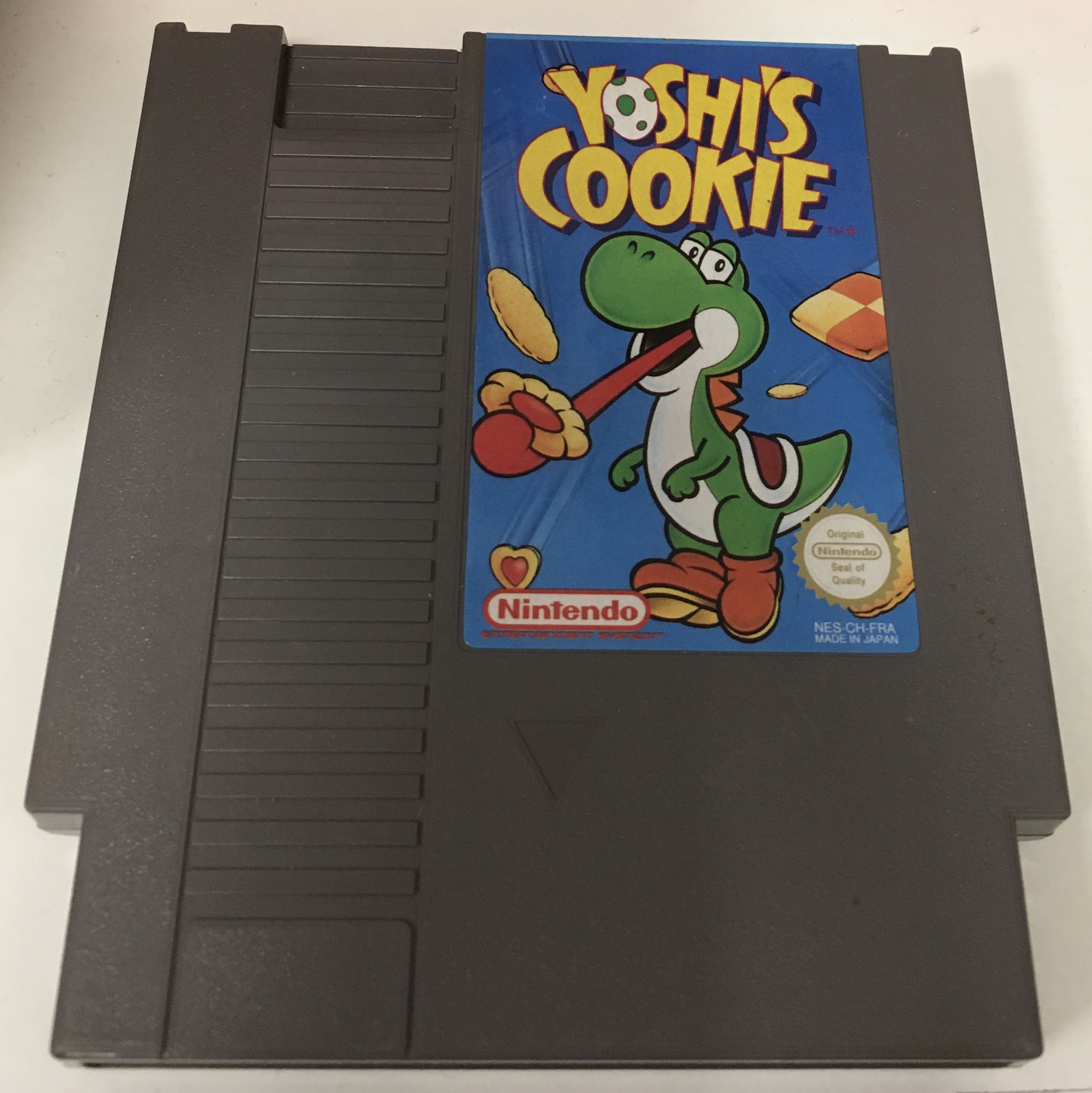 Yoshis Cookie (csak a kazetta + ajándék eredeti porvédő) - Nintendo Entertainment System Játékok