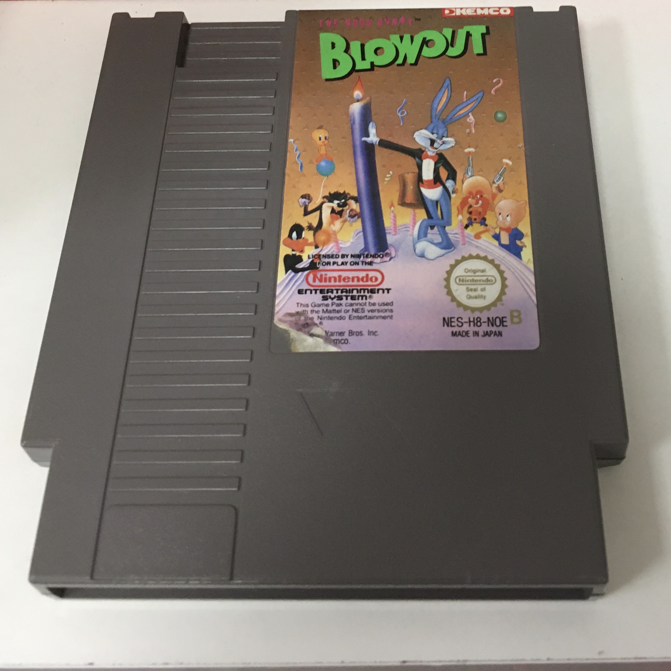 The Bugs Bunny Birthday Blowout (német, csak kazetta + ajándék eredeti porvédő) - Nintendo Entertainment System Játékok